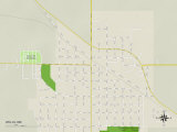 Political Map of Wells  MN