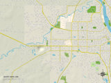 Political Map of Waite Park  MN