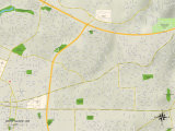 Political Map of West Slope  OR
