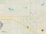 Political Map of Yukon  OK