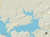 Political Map of Texanna  OK