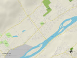 Political Map of Wyoming  PA