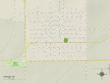 Political Map of Thomas  OK