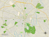 Political Map of Lancaster  PA