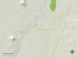 Political Map of Three Rivers  OR