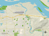 Political Map of Troutdale  OR