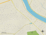 Political Map of Yardley  PA