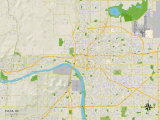 Political Map of Tulsa  OK