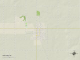 Political Map of Walters  OK