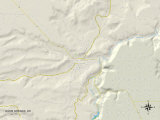 Political Map of Warm Springs  OR