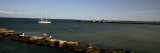 Boat in the Sea  Martha's Vineyard  Dukes County  Massachusetts  USA