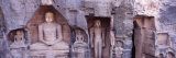 Buddha Sculptures on a Wall  Gwalior Fort  Gwalior  Madhya Pradesh  India