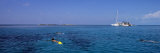 Boat in the Sea  Cayo Iguana  Cayo Largo Del Sur  Cuba