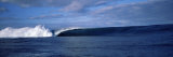 Rough Waves in the Sea  Tahiti  French Polynesia