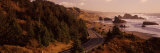 Highway Along a Coast  Highway 101  Pacific Coastline  Oregon  USA