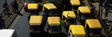 Auto Rickshaws on the Road  Old Delhi  Delhi  India