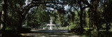 Fountain in a Park  Forsyth Park  Savannah  Chatham County  Georgia  USA