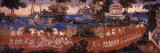 Ramayana Murals in a Palace  Royal Palace  Phnom Penh  Cambodia