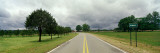 Road Passing Through a Landscape  Romance  White County  Arkansas  USA