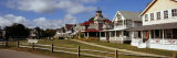 Houses in a Town  Oak Bluffs  Martha's Vineyard  Dukes County  Massachusetts  USA