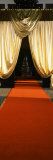 Red Carpet and Golden Curtains in Concert Hall  Freiburg Concert Hall  Baden-Wurttemberg  Germany