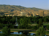 Park in a City  Ann Morrison Park  Boise  Ada County  Idaho  USA