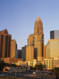 Buildings in a City  Charlotte  Mecklenburg County  North Carolina  USA