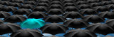 Infinite Umbrellas with a Blue One