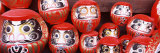 Statues of Daruma in a Temple  Shorinzan Daruma-Ji  Takasaki  Gunma Prefecture  Honshu  Japan
