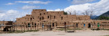 Mud Houses in a Village  Taos Pueblo  New Mexico  USA