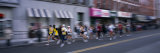 People Running in New York City Marathon  Manhattan Avenue  Greenpoint  Brooklyn  New York City