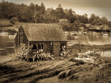 Maine  Bailey Island  Lobster Fisherman's Shack  USA
