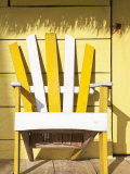 Corn Islands  Little Corn Island  Iguana Beach  Chairs Outside Beach Cabana  Nicaragua