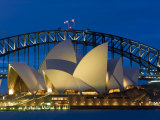 Sydney  Opera House at Dusk  Australia