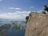Nordland  Helgeland  Rodoy Island  View of the Surrounding Islands from the 400 Metre High Peak of 
