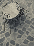 Sardinia  North Western Sardinia  Castelsardo  Cafe Tables  Italy