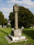 Derwen Churchyard Cross - a Decorated Cross of Mid to Late Fifteenth Century  Wales