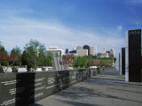 Memorial Plaques in Park  Bicentennial Mall State Park  Nashville  Davidson County  Tennessee  USA