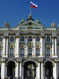 St Petersburg  Main Entrance to the Saint Hermitage Museum or Winter Palace  Russia