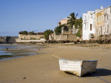 Boat on the Beach of Ilha Do Mozambique  the Old Capital of Portuguese East Africa