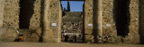 Ruins of a Roman Theater  Merida  Badajoz  Spain