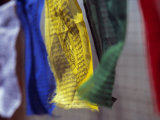 Prayer Flags Alongside the Everest Base Camp Trail