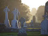 Clonmacnoise Monastery  Co Offlay  the Midlands  Ireland