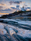 Maine  Pemaquid Peninsular  Pemaquid Point Lighthouse  USA