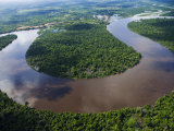 Amazon  Amazon River  Bends in the Nanay River  a Tributary of the Amazon River  Peru