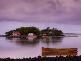 Southern Mauritius  Mahebourg  Ile Mouchoir Rouge Island  Dusk  Mauritius