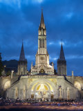 Basilika Du Rosaire  Lourdes  Hautes-Pyrenees  Midi-Pyrenees  France