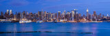 New York City  Manhattan  Panoramic View of Mid Town Manhattan across the Hudson River  USA