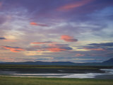 Sunset  Floi Nature Reserve  Southwest Iceland