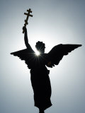 Angel Figure Independence Monument  Tallinn  Estonia